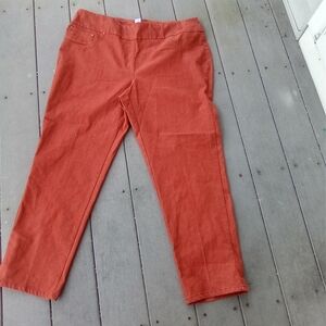 RUBY RD Rust Orange Pants